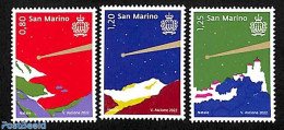 San Marino 2023 Christmas 3v, Mint NH, Religion - Christmas - Unused Stamps