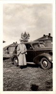 Photographie Photo Vintage Snapshot Amateur Automobile Voiture Auto  - Coches