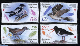 Bulgaria 2023 Birds 4v, Mint NH, Nature - Birds - Ungebraucht