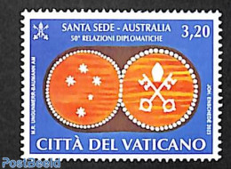 Vatican 2023 Diplomatic Relations With Australia 1v, Mint NH - Unused Stamps