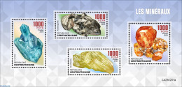 Central Africa 2023 Minerals, Mint NH, History - Geology - Centraal-Afrikaanse Republiek