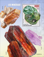 Central Africa 2023 Minerals, Mint NH, History - Geology - Zentralafrik. Republik