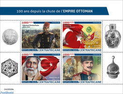 Central Africa 2023 Ottoman Empire, Mint NH, History - Militarism - Militaria