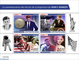 Central Africa 2023 John F. Kennedy, Mint NH, History - Performance Art - Transport - Various - American Presidents - .. - Actores