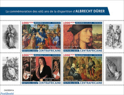 Central Africa 2023 Albrecht Dürer, Mint NH, Art - Dürer, Albrecht - Paintings - Centrafricaine (République)