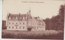 Saint Cyr Du Gault 41  Carte Non Circulé- Le Chateau  Belle Vue - Autres & Non Classés