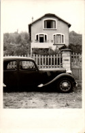 Photographie Photo Vintage Snapshot Amateur Automobile Voiture Auto Pavillon - Automobiles
