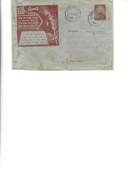 Romania - Postal St.cover Used 1961 -  Cereal Production Per Hectare - Postwaardestukken