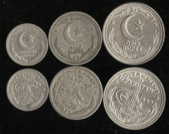 2nd Free Pakistan 1949 3-coin Set In Nice Condition - Otros – Asia