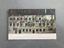 Haus Der Weberzunft Zu Augsburg Facadenmalbrei V Math Kager Carte Postale Postcard - Malerei & Gemälde