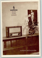 39172211 - Werbung Siemens  Rundfunk Geraete AK - Other & Unclassified