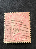 GB  SG 64  4d Pale Red 1856 - Gebraucht