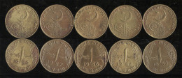 2nd Free Pakistan 1 Pice 5-coin Set In Nice Condition - Altri – Asia