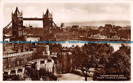 R097709 Tower Bridge And River Thames. London. RP - Other & Unclassified