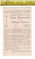 KL 5313 - PRIESTERWIJDING VAN : FIRMIN MATTHEEUWS - GENT 1948 AALTER BRUG - Images Religieuses