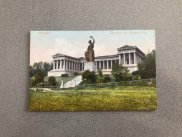 Munchen Bavaria Mit Ruhmeshalle Carte Postale Postcard - Muenchen
