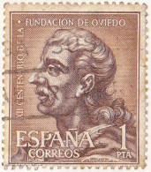 1961 - ESPAÑA - XII CENTENARIO DE LA FUNDACION DE OVIEDO - EDIFIL 1395 - Gebraucht