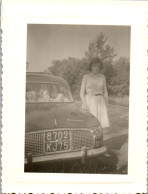 Photographie Photo Vintage Snapshot Amateur Automobile Voiture Auto Ondine  - Coches