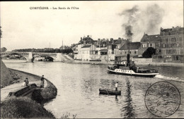 CPA Compiègne Oise, Die Ufer Der Oise - Other & Unclassified