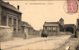 CPA Mesnil-Saint-Denis Oise, Grande Rue - Other & Unclassified