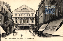 CPA Boulogne Sur Mer Pas De Calais, Theater - Sonstige & Ohne Zuordnung