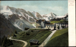 CPA Mürren Kt. Bern Schweiz, Hotel Des Alpes - Autres & Non Classés