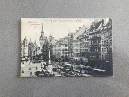 Munchen Marienplatz Carte Postale Postcard - Muenchen