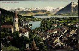CPA Thun Kanton Bern Schweiz, Gesamtansicht - Autres & Non Classés