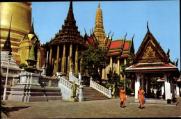 CPA Bangkok Thailand, Wat Tempel PHRA KEO, Mönche - China