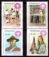 Paraguay 1993, Scout, 4val - Neufs