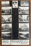 Massevaux - Cpa Multi-vues Qui A Circulée Le 3/09/1912 - Masevaux