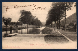 55  LIGNY En BARROIS  Canal De La Marne Au Rhin  (écluse), - Ligny En Barrois