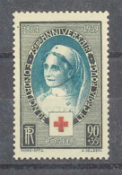 Yvert 422 - 75° Anniversaire - Fondation De La Croix Rouge - 1 Timbre Neuf Sans Trace De Charnière - Other & Unclassified