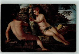 39412111 - Adam Und EVa Gemaelde Von Tintoretto - Otros & Sin Clasificación