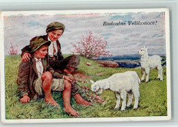 12095911 - Schafe Radostne Velikonoce - Ostern - Junge - Andere & Zonder Classificatie
