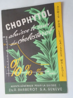 D203298  CPSM  Publicitaire Sur Chophytol Laboratoires Rosa  Paris - GOuttes Dragées Ampoulles  Ets. R. Baberot S.A. - Werbepostkarten