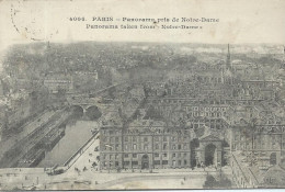 CH 75 Paris Panorama Pris De Notre Dame - Altri Monumenti, Edifici