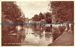 R098355 The River From Jephson Gardens. Leamington Spa. Valentine. Phototype. 19 - Monde