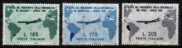Italien 1961 - Mi.Nr. 1100 - 1102 - Postfrisch MNH - Flugzeuge Airplanes - 1961-70: Ungebraucht