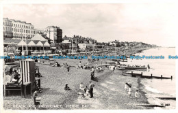 R097253 Beach And Promenade. Herne Bay. A. H. And S. Paragon Series. RP - Monde