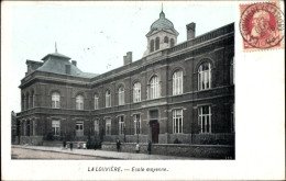 CPA La Louvière Wallonien Hennegau, Mittelschule - Altri & Non Classificati