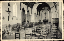 CPA Montrœul-au-Bois Wallonien Hennegau, Inneres Der Kirche - Sonstige & Ohne Zuordnung