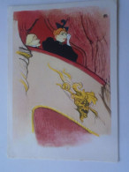 D203300  CPSM Henri De Toulouse Lautrec - Programme Pour Le Théâtre Libre - Peintures & Tableaux