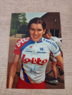 Photo Originale Cyclisme Cycling Ciclismo Ciclista Wielrennen Radfahren VAN RIE AN (Lotto-Belisol Ladies Team 2006) - Cycling