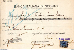 1917 BANCA ITALIANA DI SCONTO - Italië