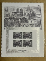 Affiche De 2022 Poste Aérienne "Vue De Paris 1950" (avec Port Suivi Gratuit). - Unused Stamps