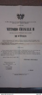 1864  - DECRETO CHE AUTORIZZA LA TEMPORANEA OCCUPAZIONE DELLA CASA DEI PP BASILIANI IN MANDANICI  MESSINA - Decretos & Leyes