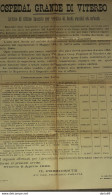 1922 VITERBO -  OSPEDAL GRANDE DI VITERBO -  AVVISO ULTIMO INCANTO PER VENDITA FONDI RUSTICI - Documentos Históricos