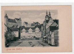 39020111 - Colditz Mit Blick Auf Den Markt. Ungelaufen Um 1900 Gute Erhaltung. - Colditz