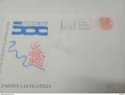 1979 LETTERA CON ANNULLO SAN DONA' DI PIAVE VENEZIA 3 MOSTRA FILATELICA - 1971-80: Storia Postale